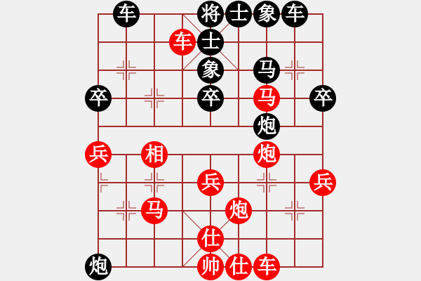 象棋棋譜圖片：夢開始地方(9星)-勝-我?guī)浳暹M(jìn)九(9星) - 步數(shù)：40 