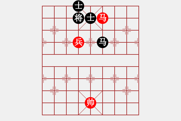 象棋棋譜圖片：實(shí)用殘局-馬兵巧勝馬雙士（系列4-2） - 步數(shù)：10 