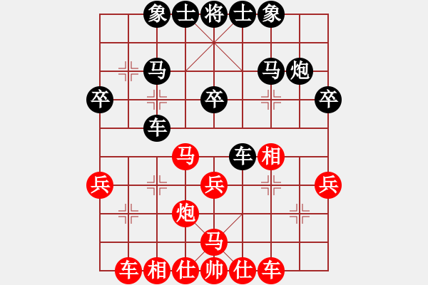 象棋棋譜圖片：七星屠龍刀(6級(jí))-負(fù)-孫思祺(3級(jí)) - 步數(shù)：30 