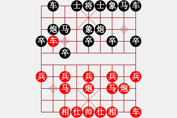 象棋棋譜圖片：值得檢討的輕松一勝 - 步數(shù)：10 