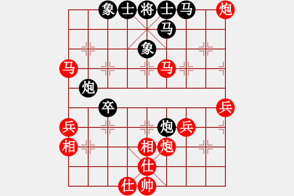 象棋棋譜圖片：滋味居品棋(5段)-勝-白衣秀士(2段) - 步數(shù)：60 