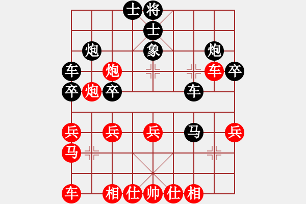 象棋棋譜圖片：2019.2.7.2評(píng)測(cè)先勝8-1龍行天下大結(jié)局把對(duì)方從8-1殺到7-3 - 步數(shù)：30 