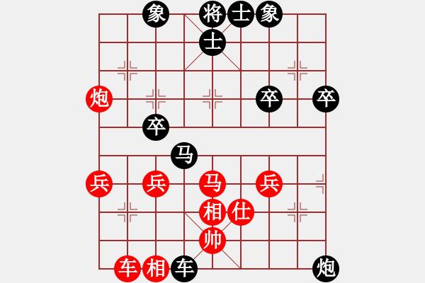 象棋棋譜圖片：輕敵(4級)-負-鄭州郡王(5級) - 步數(shù)：50 