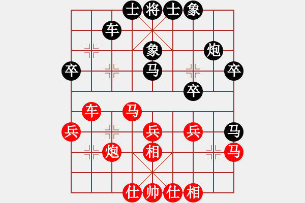 象棋棋譜圖片：殺蟲劑(9段)-和-殘葉只影(9段) - 步數(shù)：30 