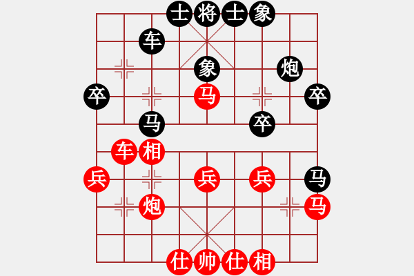 象棋棋譜圖片：殺蟲劑(9段)-和-殘葉只影(9段) - 步數(shù)：33 