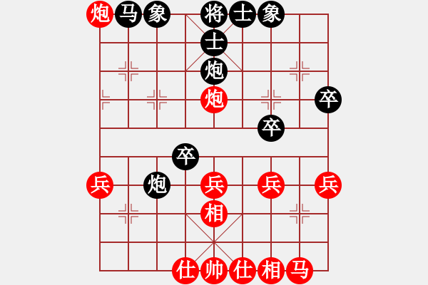 象棋棋譜圖片：品棋漫步(6段)-勝-煮酒論棋雄(9段) - 步數(shù)：30 