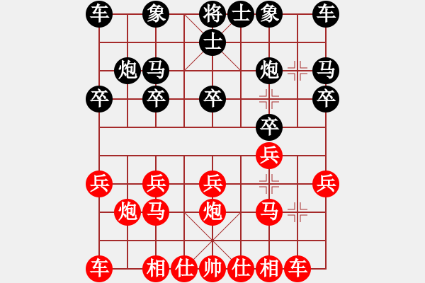 象棋棋譜圖片：天涯－奇奇哥VS弈海拾貝(2015 5 24) - 步數(shù)：10 