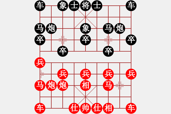 象棋棋譜圖片：魏武揮鞭(2段)-勝-枰上度春秋(9段) - 步數(shù)：10 