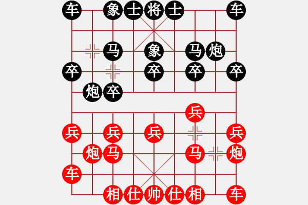 象棋棋譜圖片：福建象棋聯(lián)賽第十一輪莆田陳迦勒先勝龍巖王詠梅 - 步數(shù)：10 