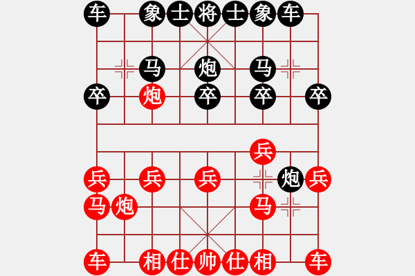 象棋棋譜圖片：棋中喜(4段)-勝-ezzzzzzzzz(3段) - 步數(shù)：10 