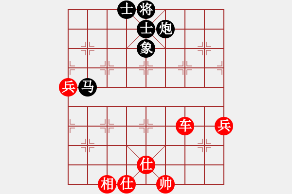 象棋棋譜圖片：順炮橫車對直車巡河   魚系五號(5r)-勝-多多(6r) - 步數(shù)：87 