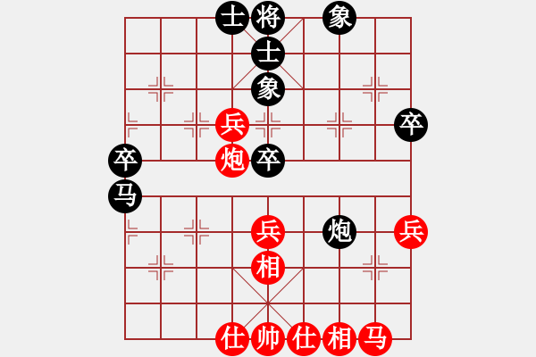 象棋棋譜圖片：士角包對(duì)屏風(fēng)馬 - 步數(shù)：60 