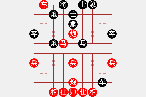 象棋棋譜圖片：年 - 步數(shù)：0 