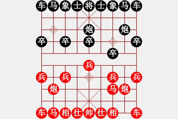 象棋棋譜圖片：， - 步數(shù)：2 