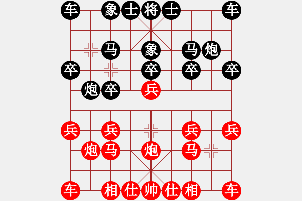 象棋棋譜圖片：czabc(1弦)-負(fù)-新品棋(1弦) - 步數(shù)：10 