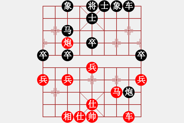 象棋棋譜圖片：潘若拉(5段)-負(fù)-名劍之天龍(6段) - 步數(shù)：40 