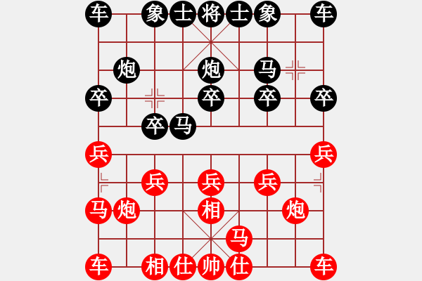 象棋棋譜圖片：2022.6.3.11五分鐘后勝拐角馬 - 步數(shù)：10 