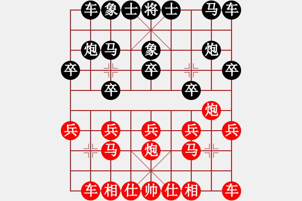 象棋棋譜圖片：1622局 A04-巡河炮局-旋風(fēng)引擎23層(2817) 先勝 荀彧(2050) - 步數(shù)：10 