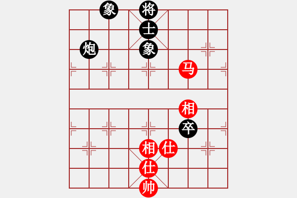 象棋棋谱图片：中炮直车对左炮封车飞右象比飞凤儿(8段)-和-haonanhai(6段) - 步数：245 