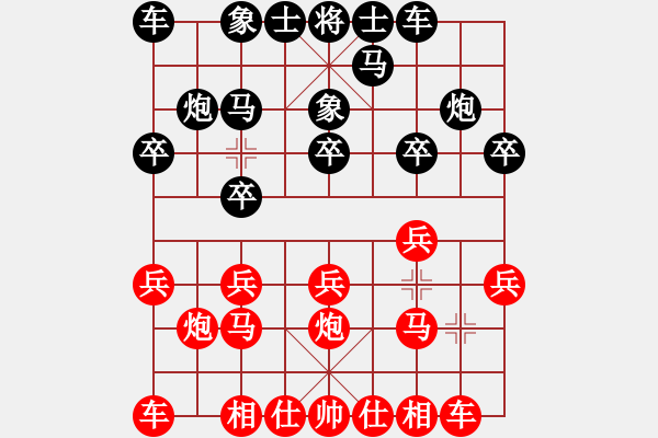 象棋棋譜圖片：掛機殺著玩(5段)-和-phongvo(9段) - 步數(shù)：10 