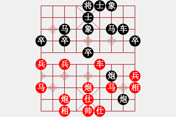 象棋棋譜圖片：nghiemcm(8段)-和-葉小迪(6段) - 步數(shù)：36 