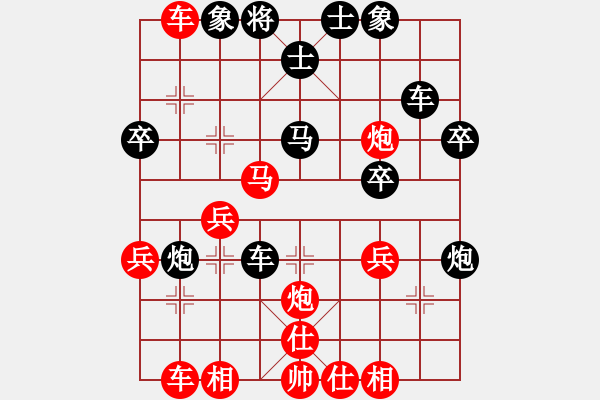 象棋棋譜圖片：ymxj(3段)-勝-教父(月將) - 步數(shù)：40 