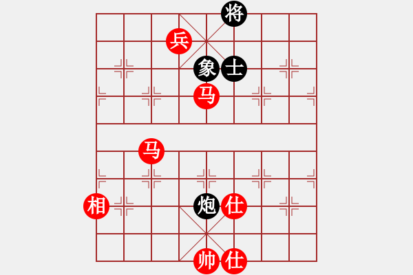 象棋棋譜圖片：棋局-3kb b R - 步數(shù)：140 