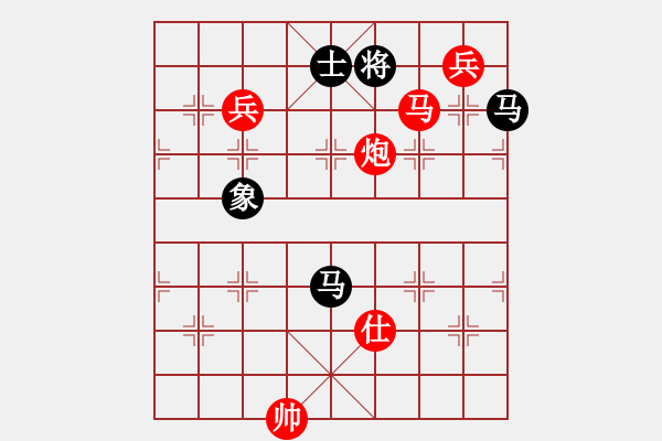 象棋棋譜圖片：棋局-1b13121nn - 步數(shù)：80 