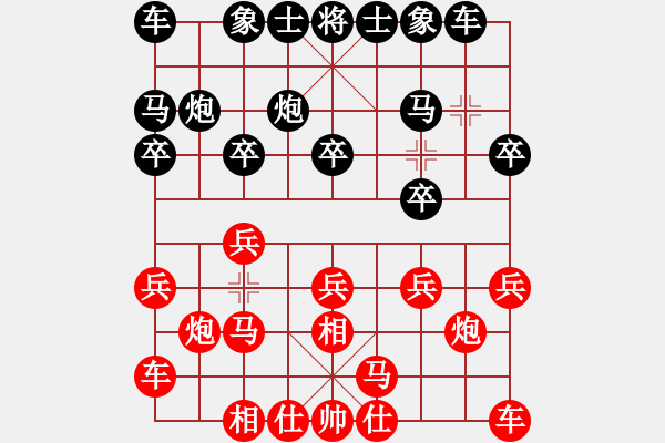 象棋棋譜圖片：咪松做咪93勝馬菊生82 - 步數(shù)：10 