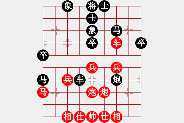 象棋棋譜圖片：黃詩薇(月將)-勝-進騰光(9段) - 步數(shù)：40 