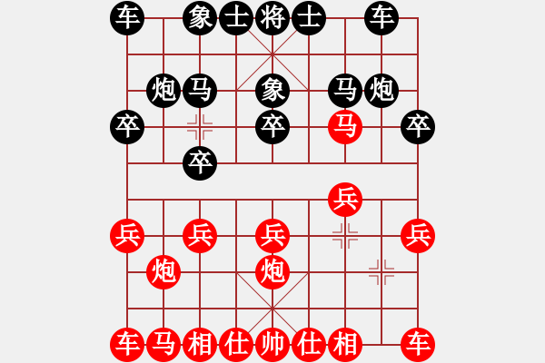 象棋棋譜圖片：‖棋家軍‖[474177218] -VS- 智者[2446506209] - 步數(shù)：10 