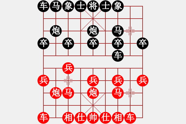 象棋棋譜圖片：玄機(jī)逸士 先勝 超 - 步數(shù)：10 