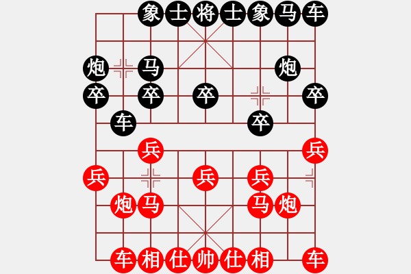 象棋棋譜圖片：上帝之劍(北斗)-和-天機(jī)商業(yè)庫(kù)(9星) - 步數(shù)：10 