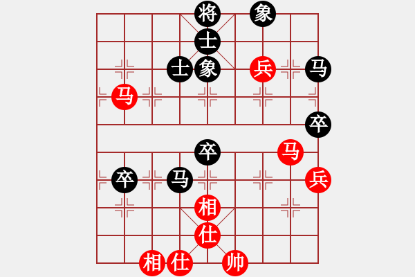 象棋棋譜圖片：wxmnh(5段)-負(fù)-千島小兵(6段)中炮過河車對(duì)反宮馬 - 步數(shù)：110 