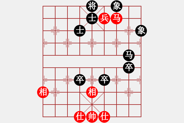 象棋棋譜圖片：wxmnh(5段)-負(fù)-千島小兵(6段)中炮過河車對(duì)反宮馬 - 步數(shù)：140 