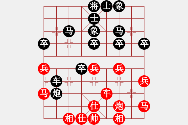 象棋棋譜圖片：wxmnh(5段)-負(fù)-千島小兵(6段)中炮過河車對(duì)反宮馬 - 步數(shù)：50 