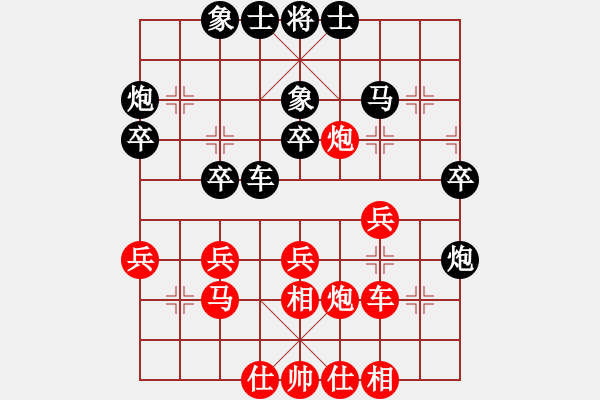 象棋棋谱图片：赵金成先和武汉熊学元 - 步数：30 