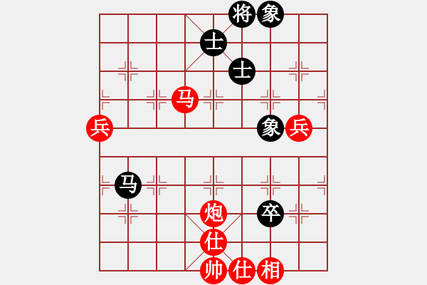 象棋棋譜圖片：國寶(1段)-勝-小鐘小王子(2段) - 步數(shù)：100 