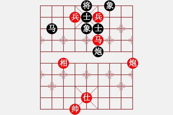 象棋棋譜圖片：馬炮雙兵士相勝馬炮士象全（三）2 - 步數(shù)：0 