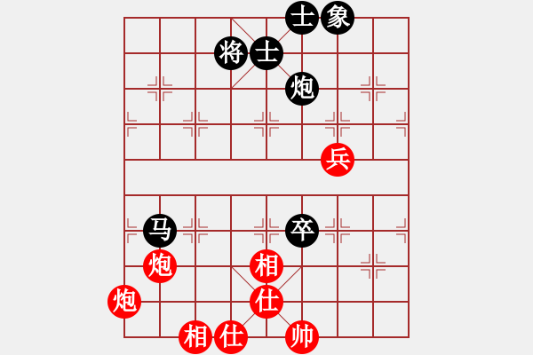 象棋棋譜圖片：那爛陀寺(月將)-和-昆明棋手(4段) - 步數(shù)：80 