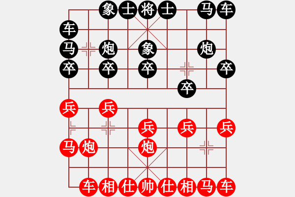 象棋棋譜圖片：阿木大師(9星)-勝-酷夏(9星) - 步數(shù)：10 