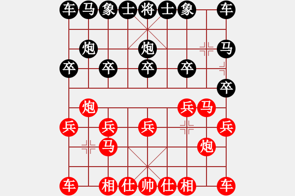 象棋棋譜圖片：[341220131] - ＾○＾笑三少[306499161] - 2010-10-22 2017 - 步數(shù)：10 