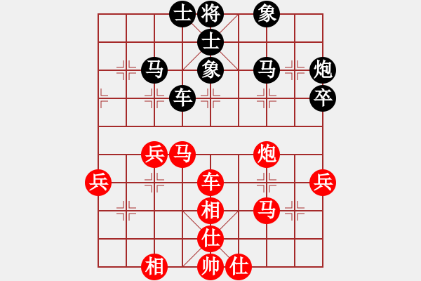 象棋棋譜圖片：輸贏無(wú)凡(7段)-和-大海乘風(fēng)(7段) - 步數(shù)：60 