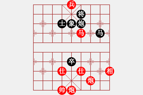 象棋棋譜圖片：棋局-1ck b2N - 步數(shù)：60 