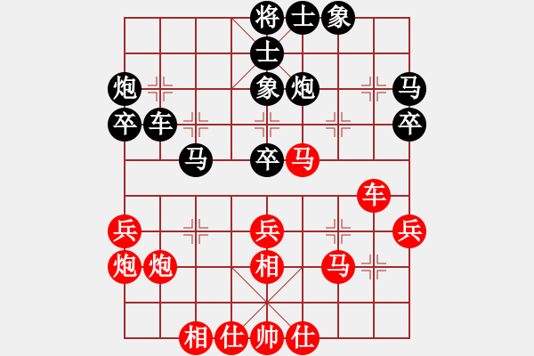 象棋棋譜圖片：2905561(草民) 負(fù) 3083232(校尉) - 步數(shù)：40 