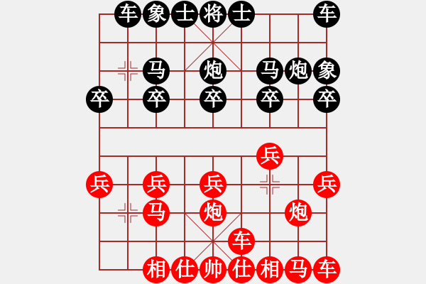 象棋棋譜圖片：熱血盟●溫柔一刀[紅] -VS- 唐山李軍是我[黑] - 步數(shù)：10 