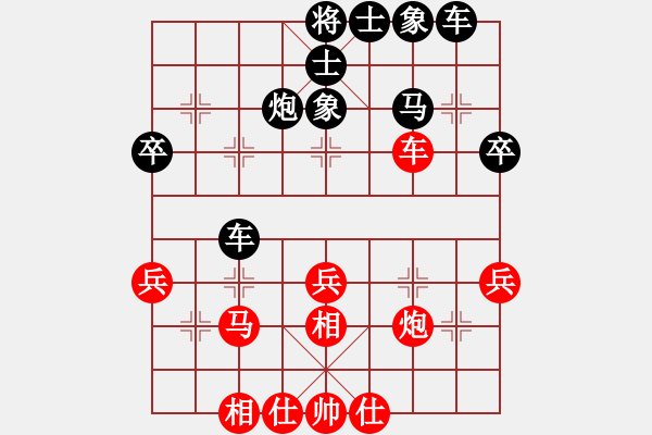 象棋棋譜圖片：大力金剛指(5級(jí))-勝-大連老謝(5級(jí)) - 步數(shù)：40 