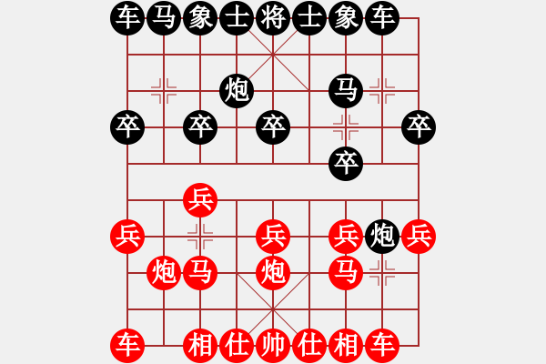 象棋棋譜圖片：大道至簡(jiǎn)ABC（業(yè)8-1）先勝象棋愛好者（業(yè)8-3）202206051509.pgn - 步數(shù)：10 