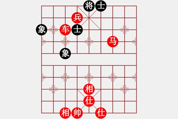 象棋棋譜圖片：2019.11.4.3飛相局對(duì)右中炮云庫新著2 - 步數(shù)：120 