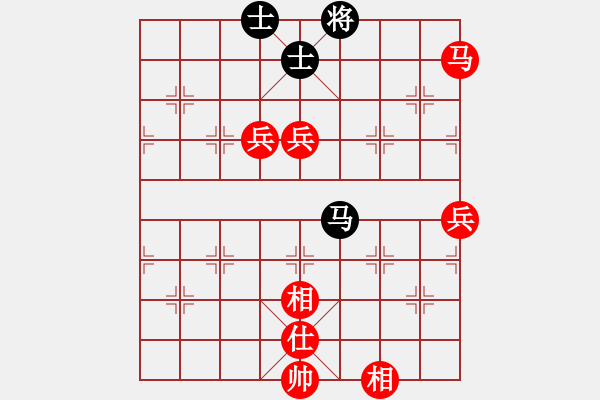 象棋棋譜圖片：棋局-3kb144R3 - 步數(shù)：70 